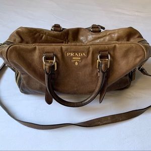 Vintage Prada Bag - Brown Ombre Leather